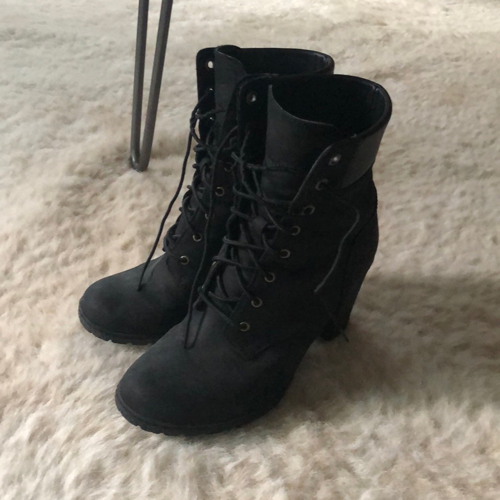 Timberland black heels